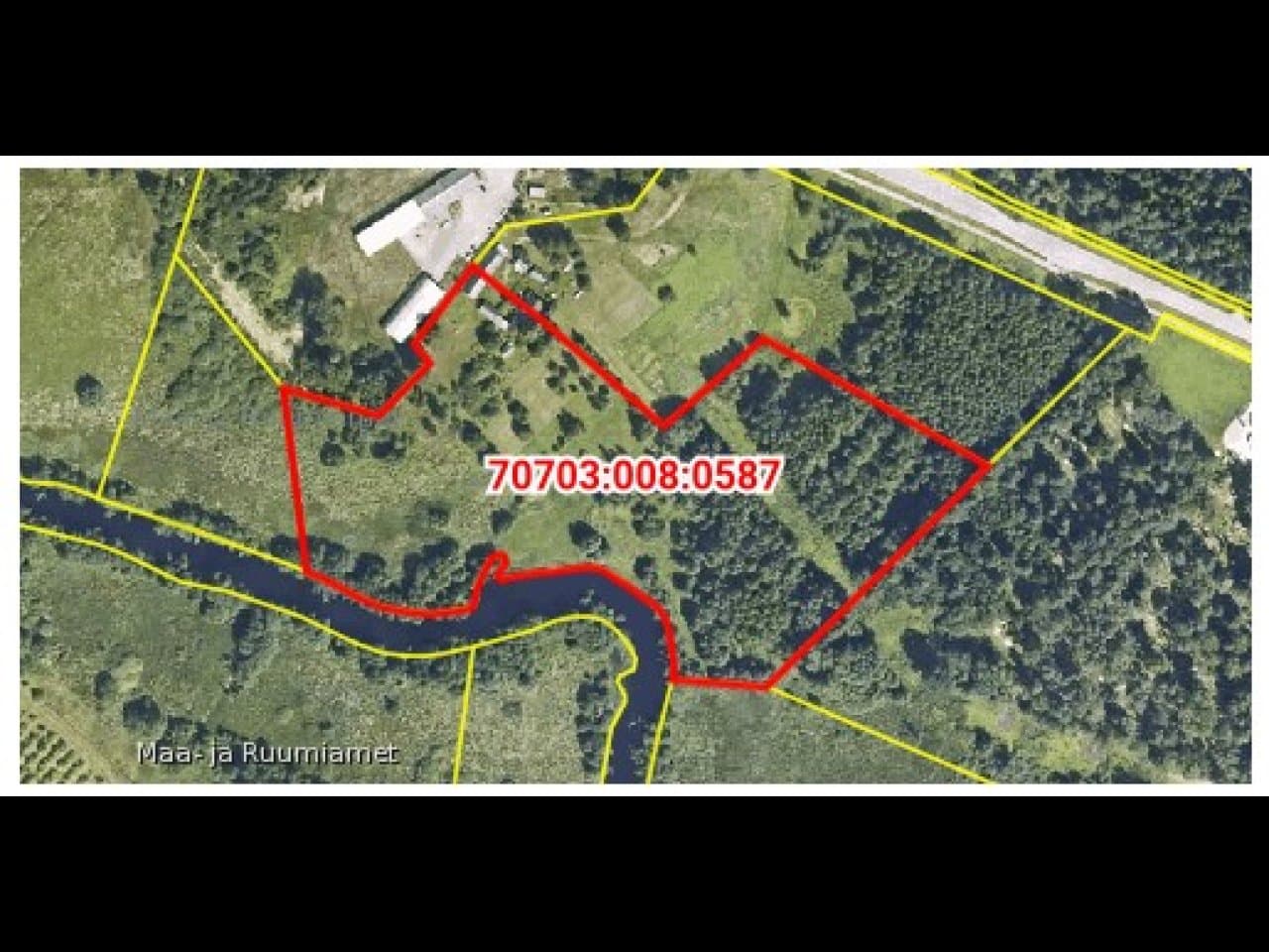 Kinnistu asukohaga Põlva maakond, Räpina vald, Ristipalo küla, Taga-Ristipalu (kogupind 44311 m2).