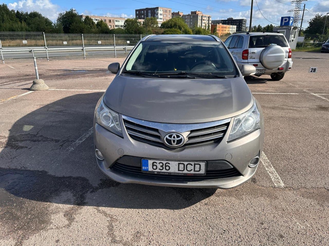 Sõiduk TOYOTA AVENSIS reg.märk 636DCD