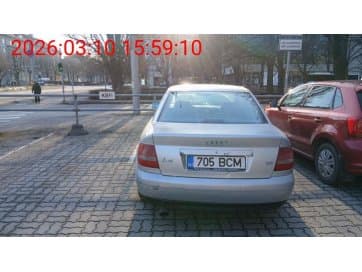 AUDI A4 reg.nr 705BCM, ehitusaasta 2001. VÕTMED PUUDUVAD!