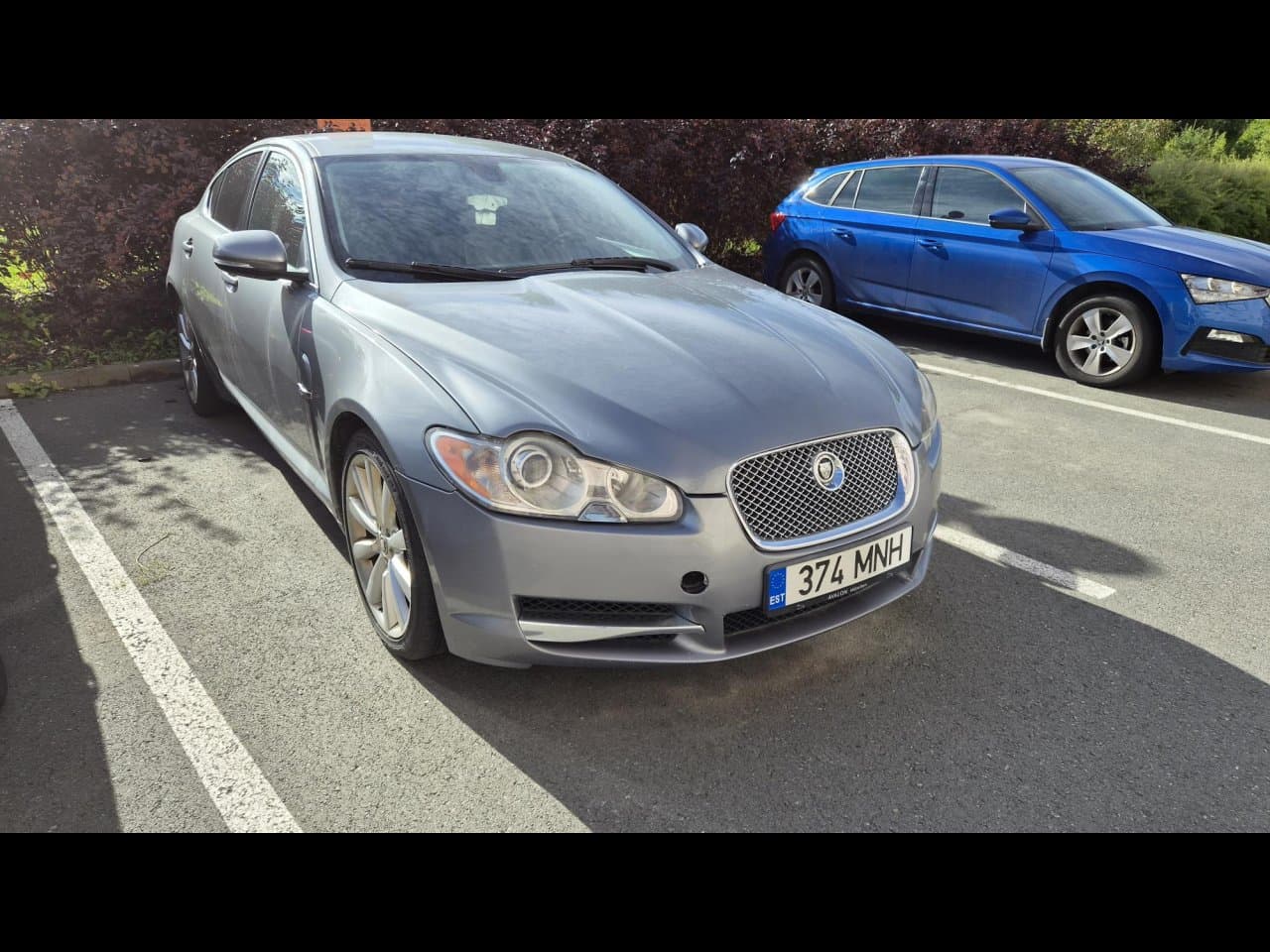 Sõiduauto Jaguar XF, reg.märk 374MNH (sedaan, 2010.a, hall, diisel, 155kW, automaat)