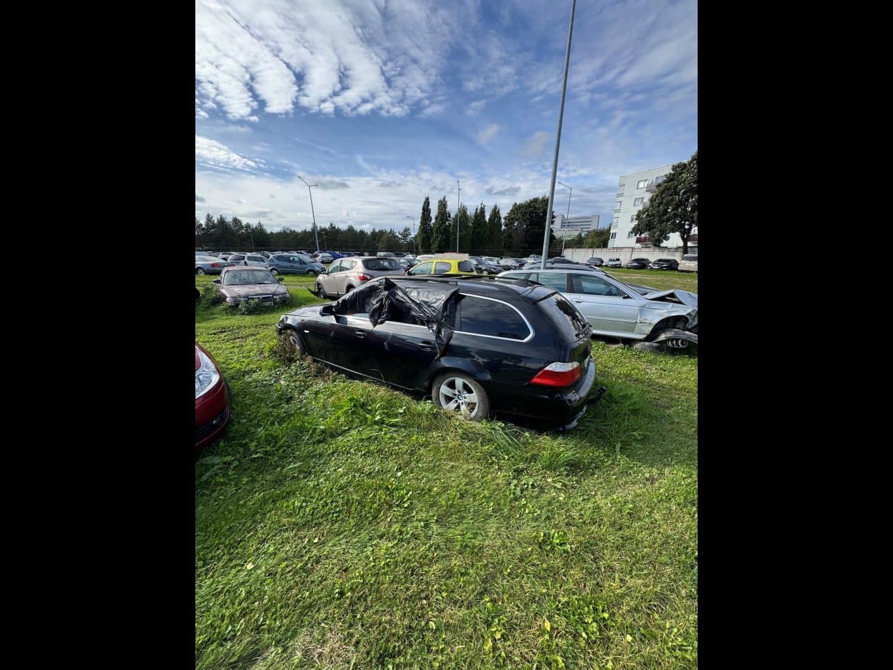 BMW 525I reg.nr 659GHR, ehitusaasta 2007